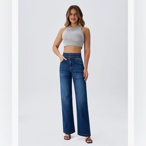 💙 (278) Roswear (AMAZON) Women's Dark Blue Jeans